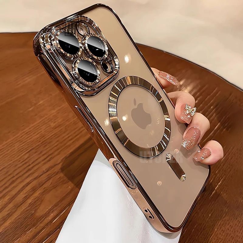 iPhone 16 15 14 13 1 üçün yeni rəsmi Desert Gold telefon qabı