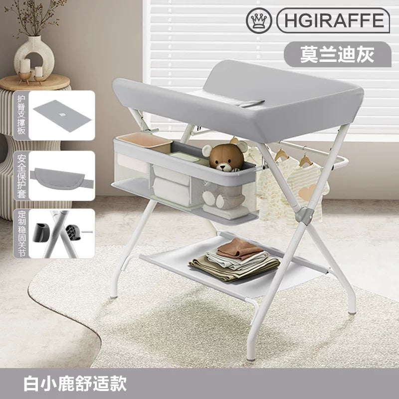 Çəkmə arabası örtüyü uşaq bezi masası uşaq baxımı masası yeni doğulmuş uşaq bezi dəyişdirmə masası masaj toxunma masası çarpayısı çoxfunksiyalı