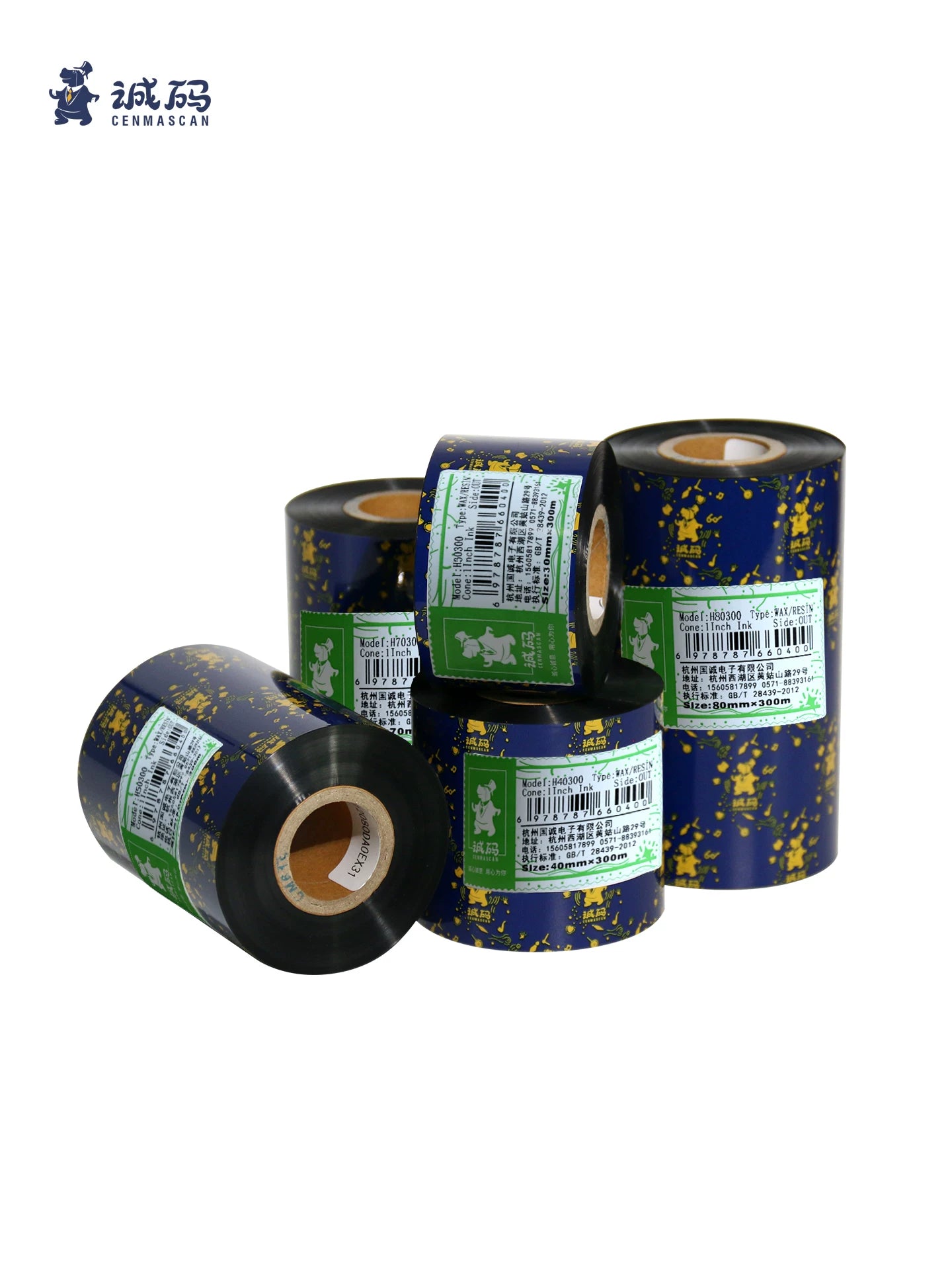 Chengma qarışıq əsas lentini gücləndirir 40 ~ 110mm * 300m Jiabo Lixiang TSC termal ötürmə etiket printeri etiket kağızı öz-özünə yapışan barkod lent çarxı etiketi sertifikatı mürəkkəb lent lenti