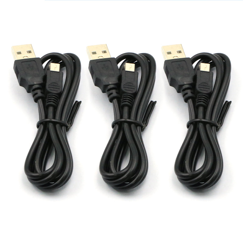 USB məlumat kabeli əlaqə kabeli 5P kabel MP3 məlumat kabeli 80CM tam mis enjeksiyon miniusb məlumat kabeli