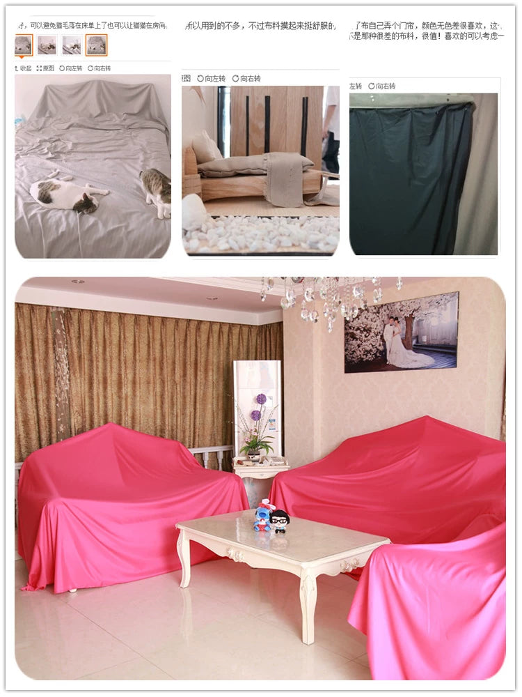 Parça emalı kimyəvi lif parça baş qablaşdırma parça qırıntıları parça örtüyü parça bərk rəngli polyester parça pərdə tavan parça toz keçirməyən parça