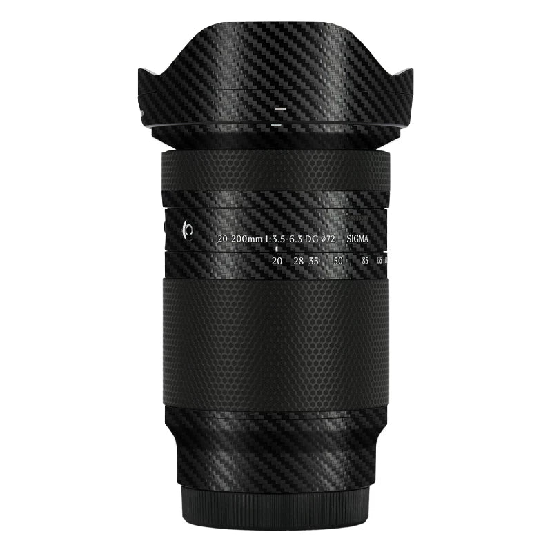 Meibendo Sigma 20-200F3.5-6.3 Sony E\L montaj obyektiv qoruyucu film 20 200 stiker 3M üçün uyğundur