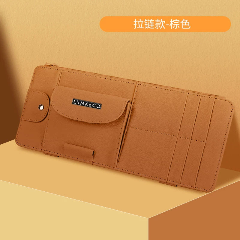 Lynk & Co avtomobil günəşdən qoruyucu saxlama qutusu 03/06/01/09/08EM-P avtomobil salonu aksesuarları kart və eynək klipi