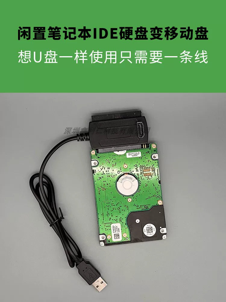 Köhnə sabit disk 43/44/47 pin USB3.0-a asan sürücü kabeli notebook 2,5 düymlük IDE paralel port oxuma məlumat kabeli