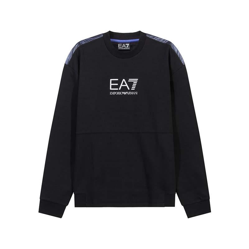 Emporio Armani Kişi Payız/Qış Qara Gündəlik Sweatshirt, Yintai Univermaq 300095