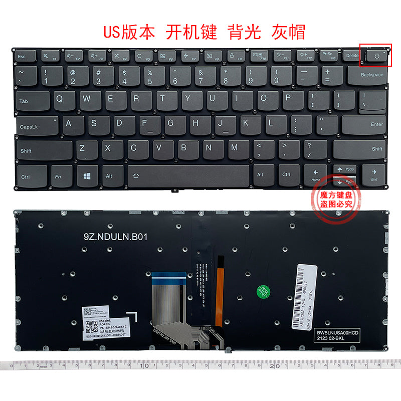 Lenovo 720S/V720-14 V530S-14 Xiaoxinchao 7000-13 320S-13 klaviatura K42-80 üçün uyğundur