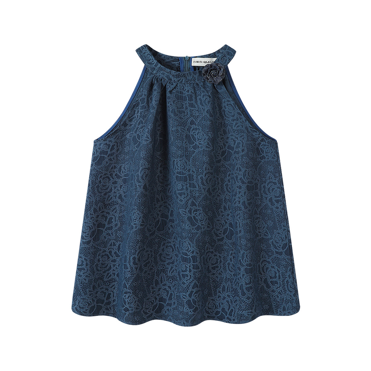 Chorlisa qadınlar üçün qolsuz yedəkli yüksək səviyyəli bluza, fransız şık üslubunda, üçölçülü çiçəkli üçölçülü yay topu, tamamilə möhtəşəm və gözəldir.