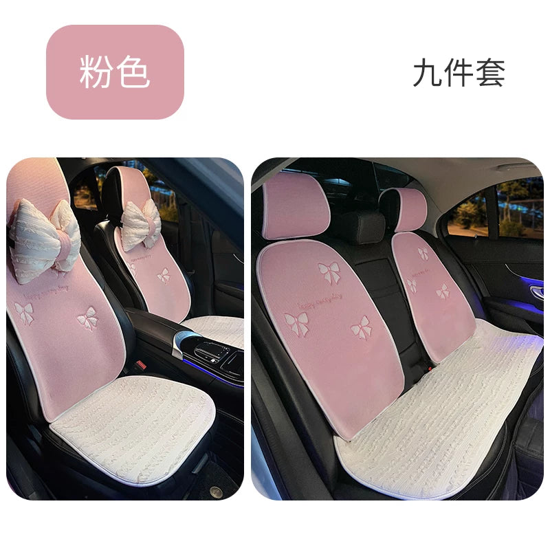 Bütün fəsillər üçün uyğun olan kətan avtomobil oturacaq yastıqları, Chanel-dən ilhamlanmış üslubda, BYD, ORA, Mercedes-Benz və BMW oturacaq üzlükləri üçün idealdır.