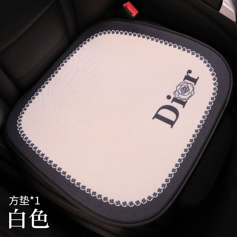 Car seat cushions, for all seasons, premium feel, semi-covered seat covers for women's car interiors, popular online car seat covers, car cushions, seat cushions.