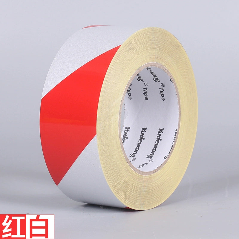 Qara və Sarı Yansıtıcı Film Heyvanlar üçün xəbərdarlıq lenti Qoruyucu təhlükəsizlik loqosu stikeri Qırmızı və ağ əlamətdar nişanlar stikerləri suya davamlı və davamlıdır