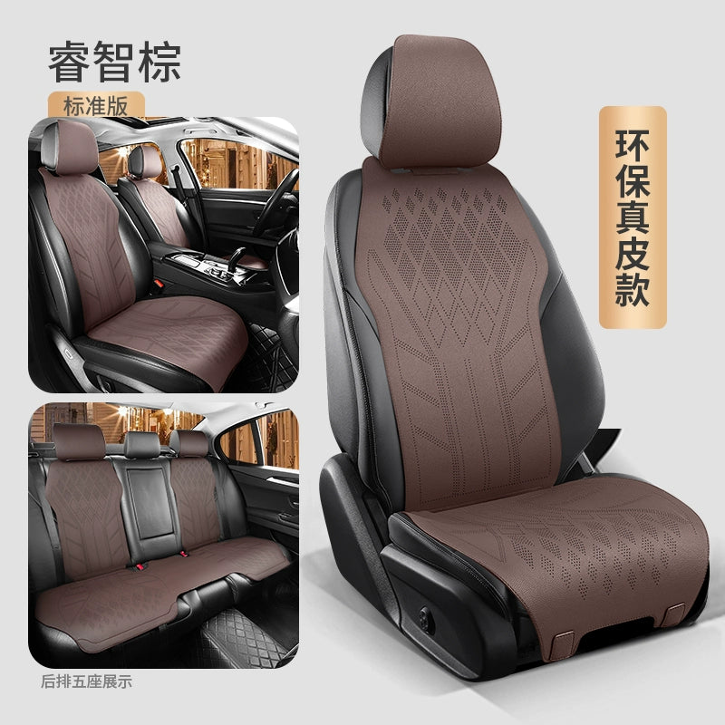 2025 Avtomobil Oturacaq Yastığı Bütün Mövsüm Universal Oturacaq Yastığı Zamşa Qış İstilik Oturacaq örtüyü Kiçik Bel Süet Yarım Ətraflı