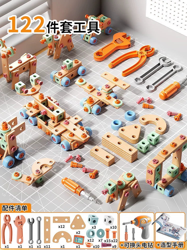 3-6 yaş və yuxarı oğlanlar üçün təhsil oyuncaqları, oğlanların tikinti blokları. 5. Zəka inkişafı və beyin stimullaşdırıcı fəaliyyətlər. 4. Vintlərin bərkidilməsi. 12.