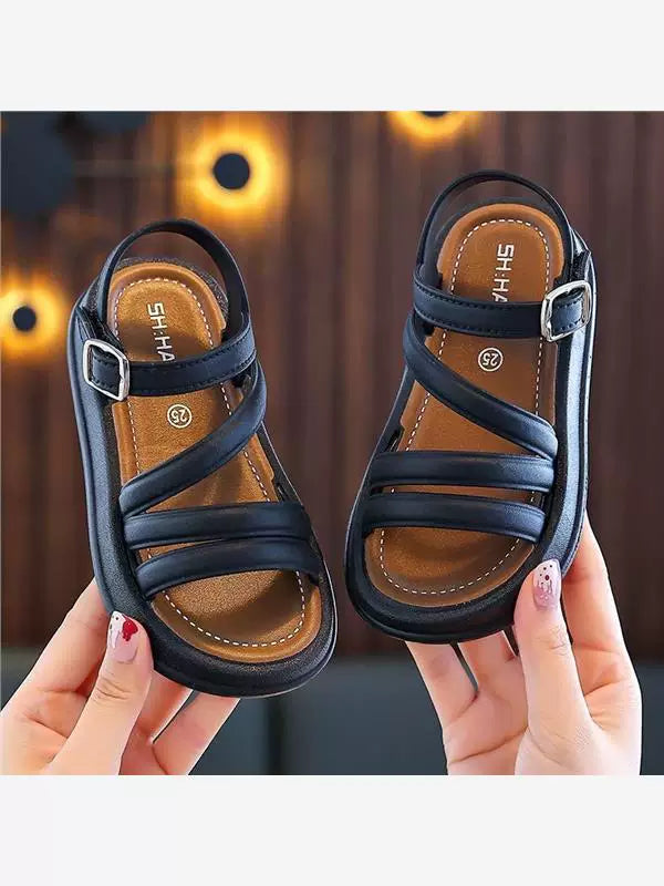 sandalet Uşaq qız Gilrs üçün Sandal uşaq ayaqqabıları uşaq Gündəlik