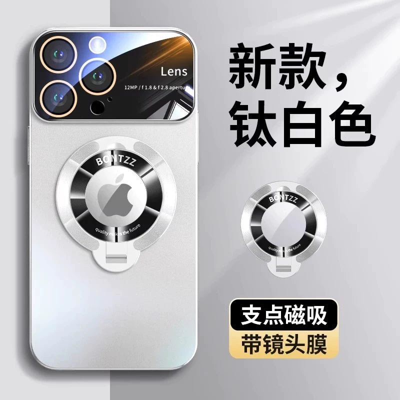 Haoqi yeni Magsafe maqnit iPhone 17 Pro Max telefon korpusu, tam örtüklü, iPhone 16 Pro və 15 Plus üçün düşmədən qorunma, premium hiss, 14 düymlük qoruyucu korpus, kişilər və qadınlar üçün ultra nazik mat sərt qabıq.