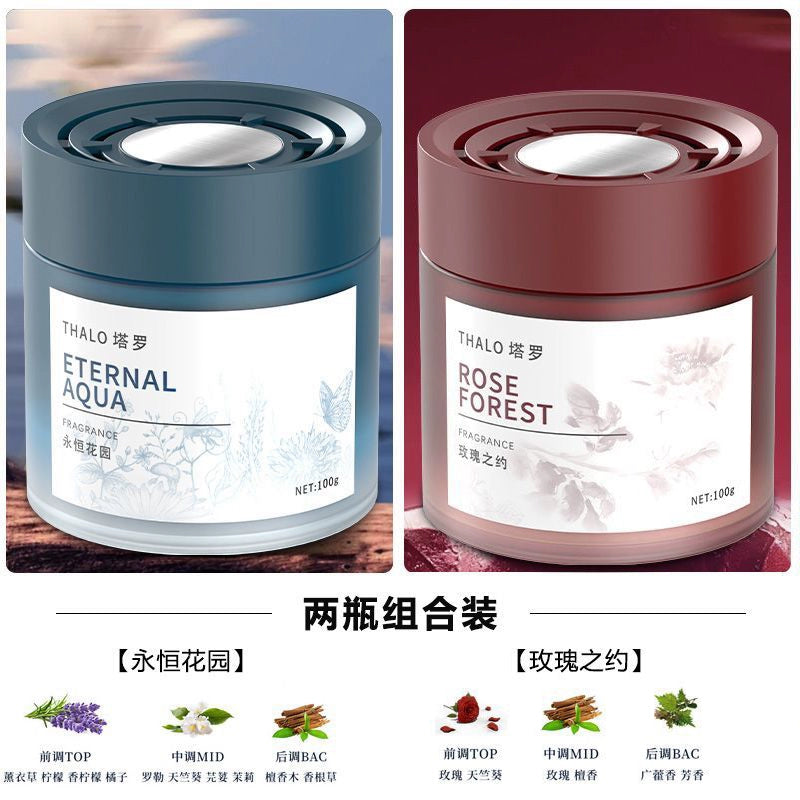 Avtomobil Aromaterapiyası 2025 Yeni Gəliş Qalıcı Ətir Bərk Balzam Yüksək Dərəcəli Avtomobil Ətri Təmizləyici Hava Qoxunu Çıxarır