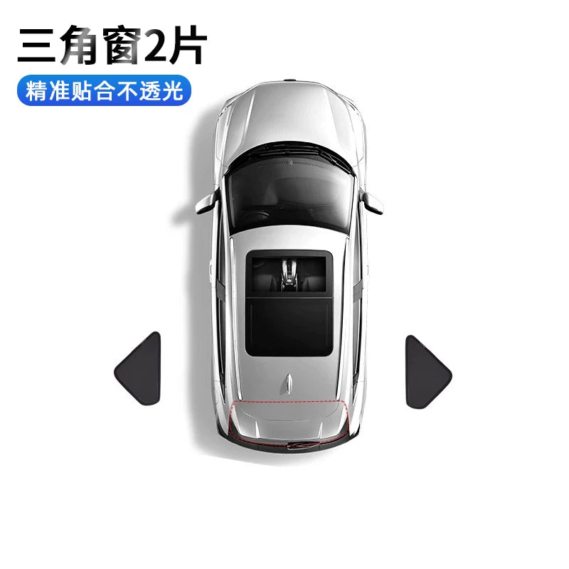 Günəşdən qorunma, istilik izolyasiyası, həşəratların qarşısının alınması, məxfilik, avtomobil pəncərə pərdəsi üçün Chery Exploration 06 avtomobil üçün torlu günəşdən qoruyucu pərdə uyğundur.