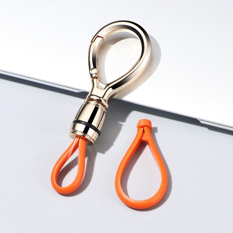 Kişi avtomobil açarlığı kulon metal sadə açar zənciri beldən asma tokalı üzük bəzəkləri biznes itirməyə qarşı açar zənciri