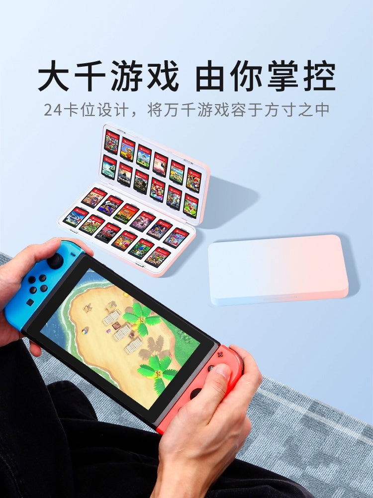 BJBite keçid kaset saxlama qutusu oyun kartı maqnit kart qutusu Nintendo ns2 üçün uyğun böyük tutumlu kart çantası kart qolu kart çantası oled2 nəsil shell lite qoruyucu qol ikinci nəsil aksesuarları