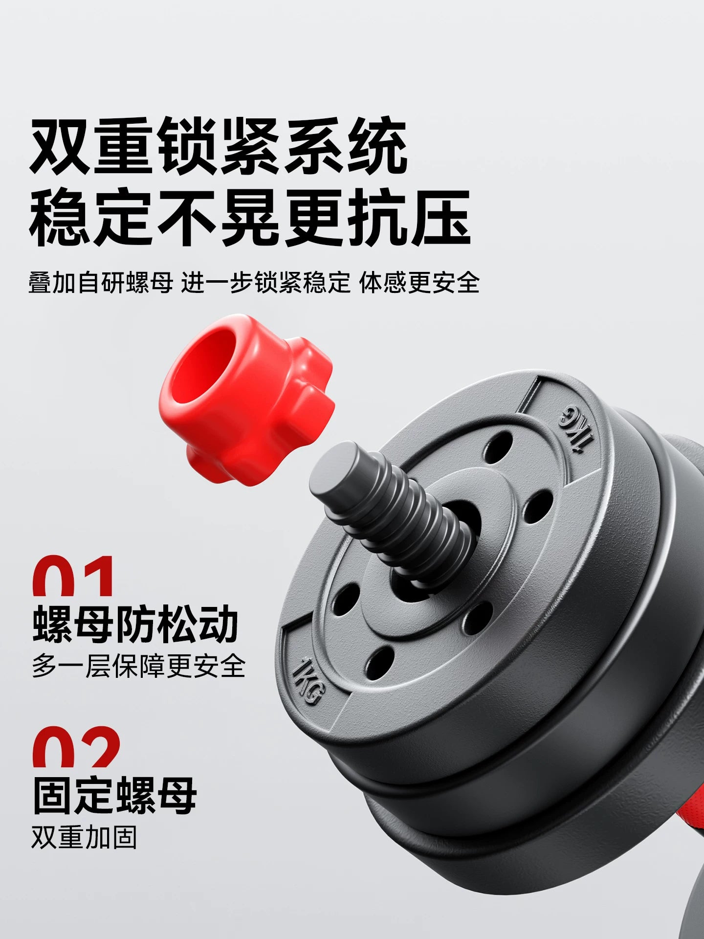 Xtep dumbbell kişi fitness ev məşq avadanlığı tənzimlənən çəkisi kişi ştanq fitnes avadanlığı kettlebell yataqxanası