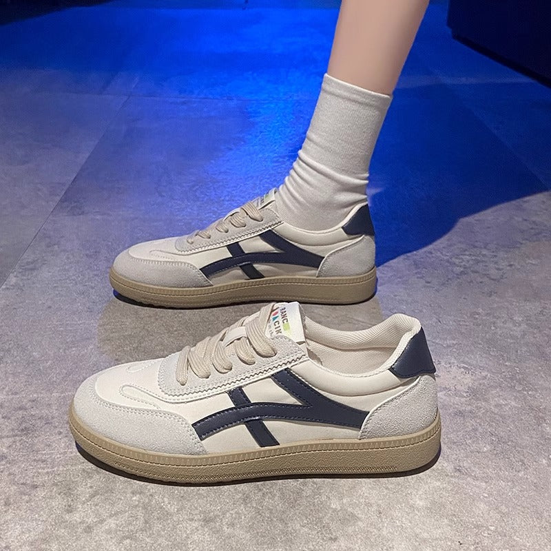 Brendin xüsusi təklifi: Qadın ağ idman ayaqqabıları, yeni model, məşhur Alman məşq ayaqqabıları, idman ayaqqabıları, çox yönlü yumşaq dabanlı ayaqqabılar