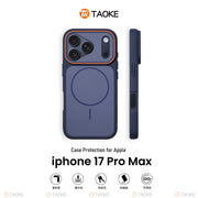 Taoke TAOKE sapfir mavi fantom maqnit böyük pəncərə Apple 17 promax cib telefonu qutusu yeni iphone 17 dəsti Apple Air hər şey daxil 16 düşməyə qarşı 15 silikon 14 Plus qutu 13