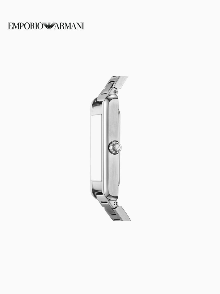 [New Year's Gift] EMPORIO ARMANI Men's and Women's Stainless Steel Quartz Watches (Official)