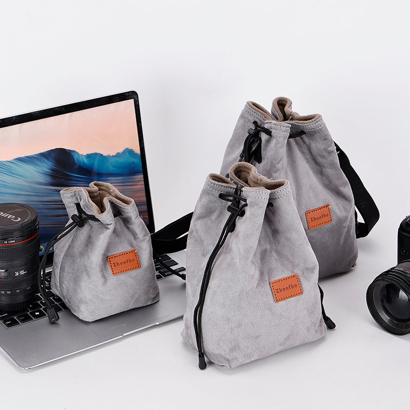 Nikon Canon Sony Fuji üçün uyğun güzgüsüz qoruyucu qapaq SLR daxili çanta portativ lens fotoqrafiya kamerası çantası