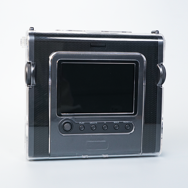 Polaroid üçün uyğundur geniş evo qoruyucu qutu Fuji instax geniş evo dəsti şəffaf qutu geniş evo kristal qutu aksesuarları lanyard kamera çantası saxlama qutusu düşməyə və cızılmaya qarşı