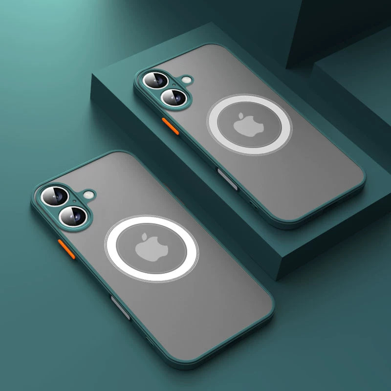 Yeni ultra nazik buzlu iPhone 17 korpusu, iPhone 16 Pro Max üçün uyğundur, tam örtüklü linza qoruyucu korpus, 15 Pro rəng bloklaması, 14 Plus silikon şəffaf Air premium qadın maqnit korpusu, 17 düymlük xarici korpus.