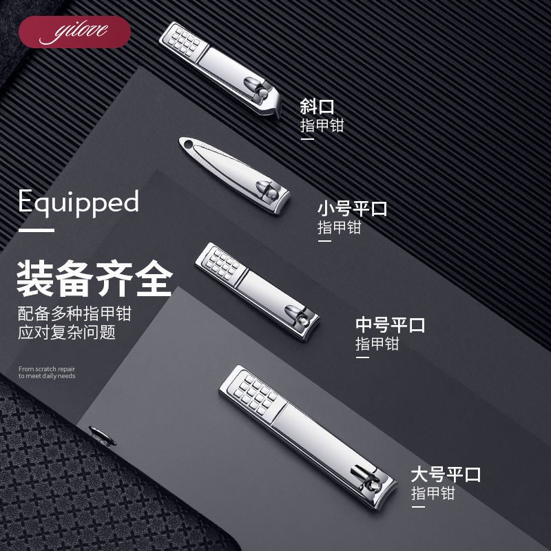 Dırnaq qayçı dəsti, tam dırnaq qayçı dəsti, bucaqlı dırnaq kəlbətini, pedikür alətləri, qulaq təmizləyici alətlər, qulaq çubuqları.