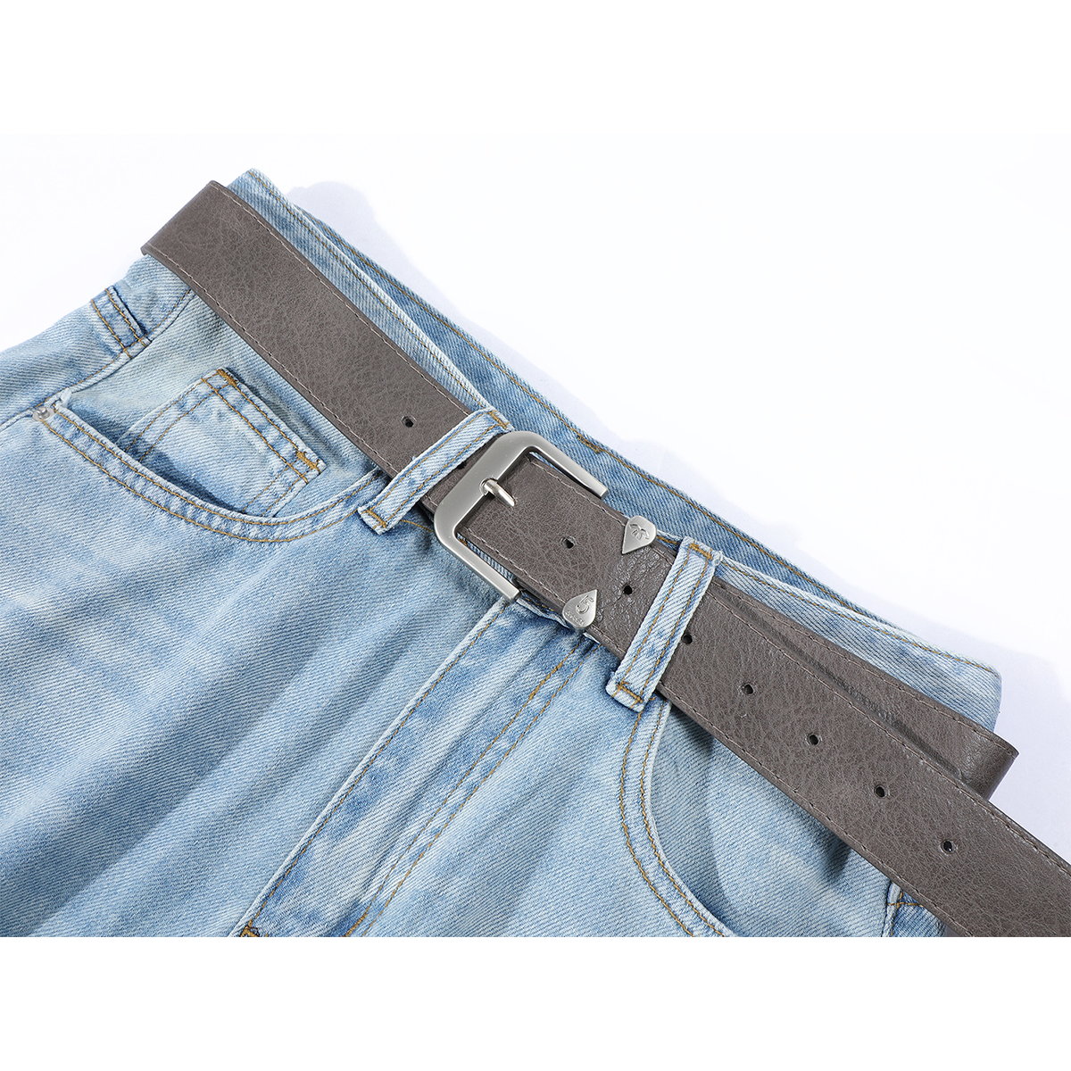 Cholisa Qadınlar üçün Yüksək Belli Arıqladıcı Cırıq Geniş Ayaqlı Cins Şalvar, 2025 Yeni Dəbli Yay Rahat Fit