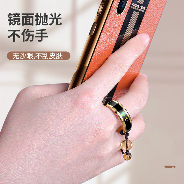 Telefon üçün üzük tokası, temperatura həssas telefon qayışı, titan polad üzük tokası, qısa telefon qayışı, kreativ aksesuar.