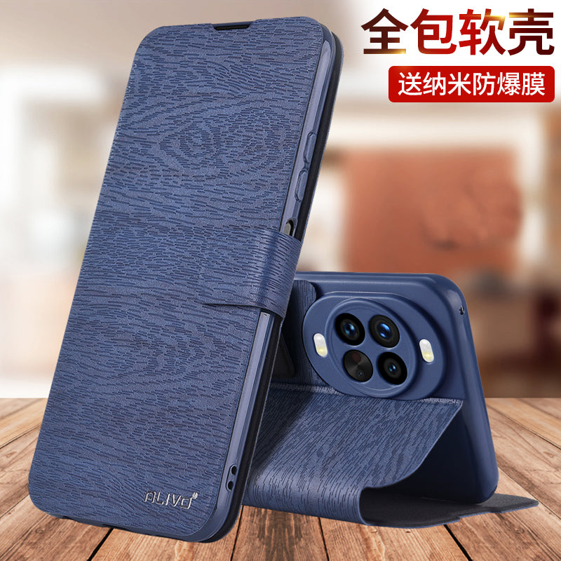 Huawei nova16 mobil telefon qutusu nova15 qutu nova14 canlılıq versiyası flip qapaq navo13pro qoruyucu dəri qutu nove16Ultra düşməyə qarşı hər şey daxil note16 yeni 60z kişi və qadınlar üçün uyğundur