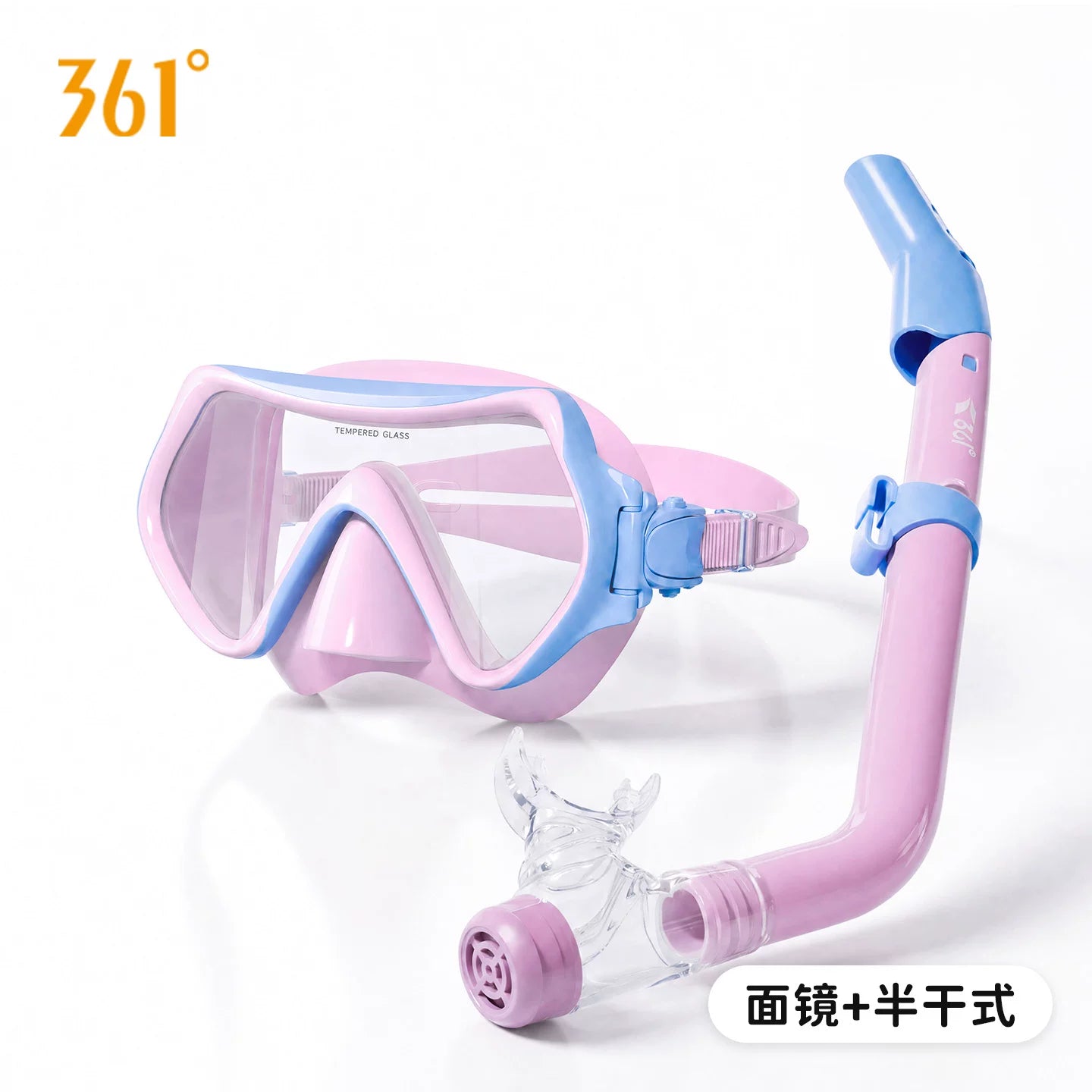361 dərəcə uşaq dalğıc şnorkel ön üzgüçülük respiratoru snorkeling Sambo sualtı pulsuz dalğıc snorkeling avadanlığı