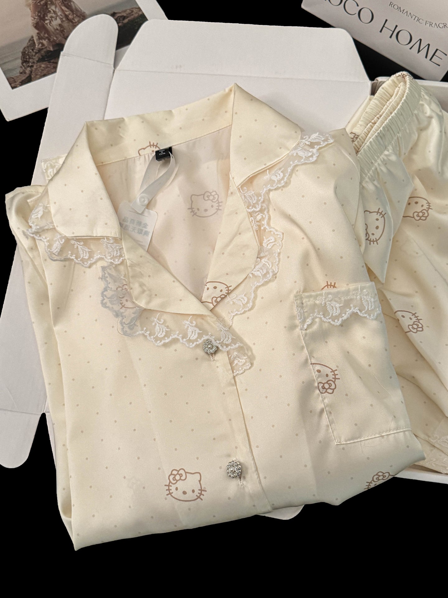 Qadınlar üçün pijama, yaz və payız buz ipək uzunqol 2026 yeni super isti yay qısaqol, bayırda geyilə bilən yüksək səviyyəli ev paltarı