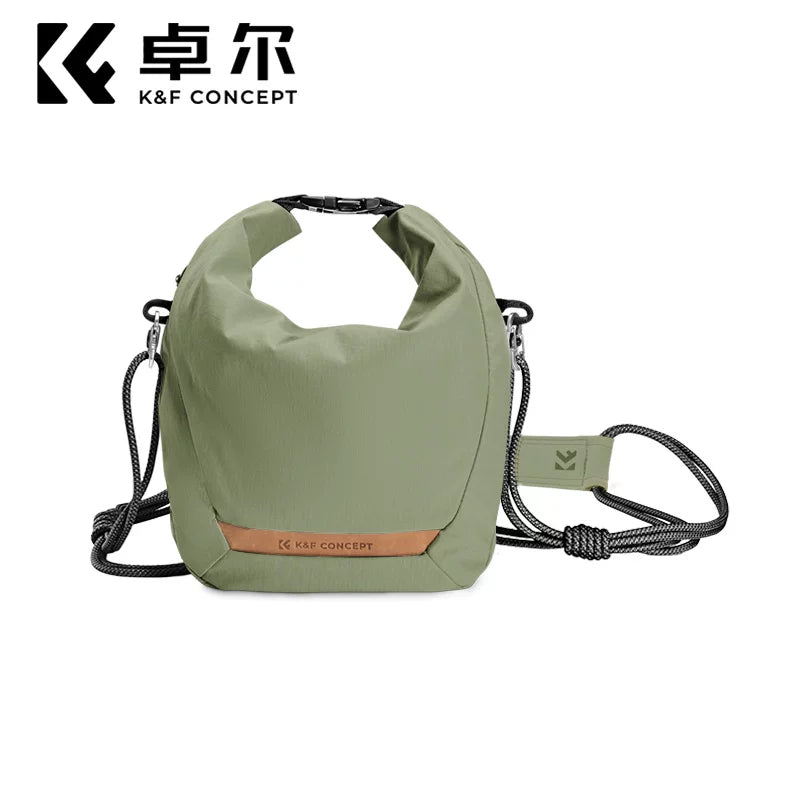KFCONCEPT Zhuoer Cloud Roll Çantası Kamera Çantası Çiyin Fotoqrafiya Çantası Fuji Güzgüsüz Tək xs20 Qoruyucu Çanta Rəqəmsal Kamera Çarpaz Bədən Çantası Səyahət Velosiped Saxlama Çantası Aksesuarları Canon R8r50