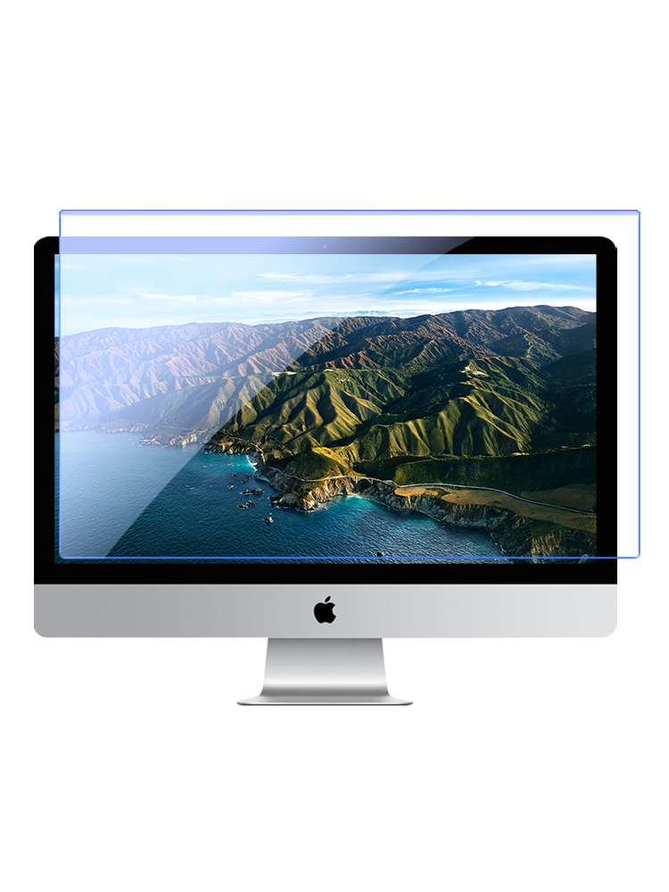 Radiasiyaya qarşı kompüter izolyasiyası çərçivəsi, mavi işıqdan qoruyucu ekran filmi örtüyü, əks etdirməyə qarşı göz qoruyucu qurğu, Apple imac masa üstü 24 düymlük notebook 23 monitor 27 ekran filmi 21,5 asma tip