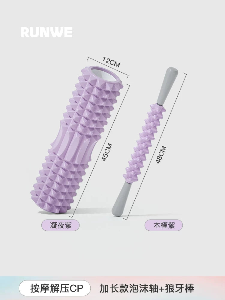 Langwei bərk köpük roller əzələ rahatlaması professional roller köpük rulonlu masaj roller gürz arıqlayan ayaq roller