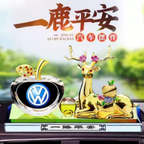 Alaşımlı Maral Avtomobil loqosu Avtomobil bəzəkləri Yeni məhsullar Avtomobil mərkəzi konsolu Deer Ping An ətir oturacağı Aromaterapiya avtomobil bəzəkləri