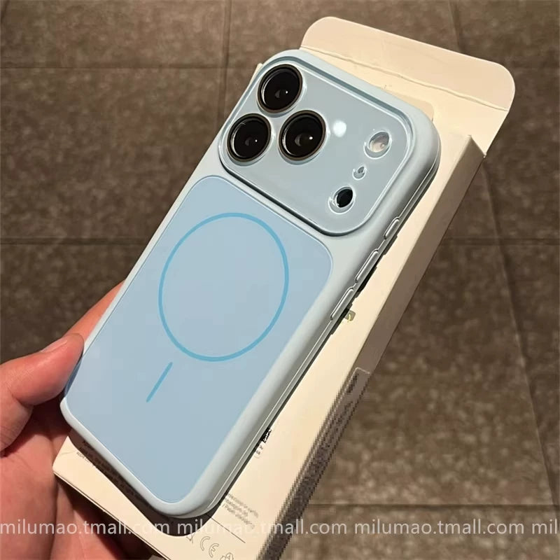 ins super sevimli pişik maqnit maye silikon iPhone17promax Apple 16 mobil telefon qutusu 15ProMax yeni 16pro barmaq izinə qarşı 15 kişi və qadın 14 hər şey daxil 13 payız əleyhinə qol ProMax