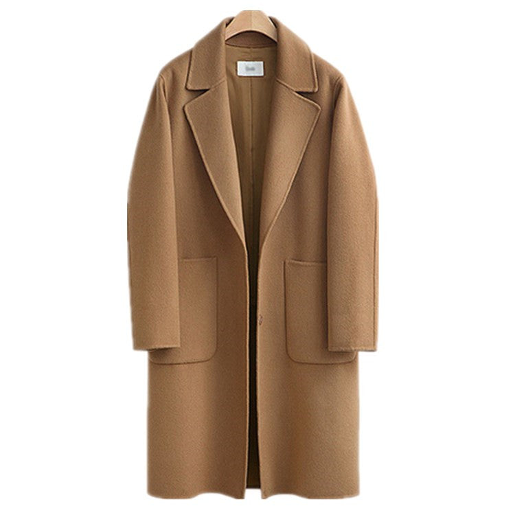 Böyük Ölçülü Qadın Paltosu 2023 Moda Qadın İsti Gödəkçələr