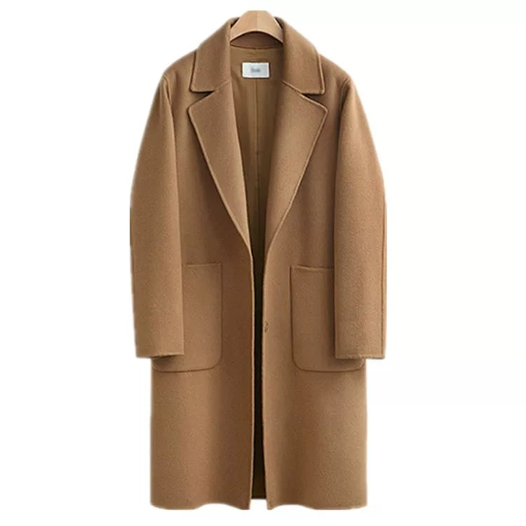 Böyük Ölçülü Qadın Paltosu 2023 Moda Qadın İsti Gödəkçələr