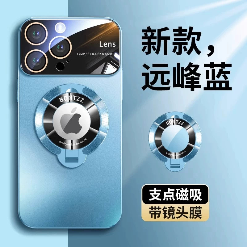 Haoqi yeni Magsafe maqnit iPhone 17 Pro Max telefon korpusu, tam örtüklü, iPhone 16 Pro və 15 Plus üçün düşmədən qorunma, premium hiss, 14 düymlük qoruyucu korpus, kişilər və qadınlar üçün ultra nazik mat sərt qabıq.