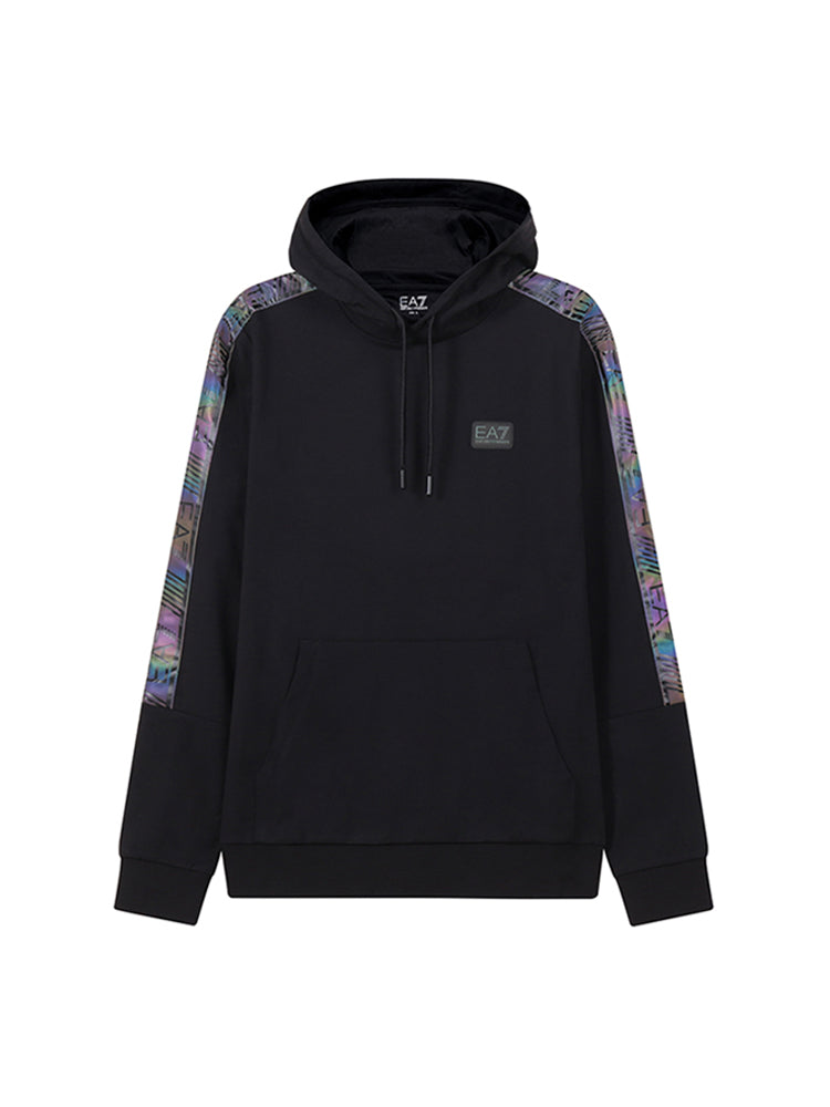 Armani EA7 Men's Logo Series Logo Embellished Long Sleeve Sweater 6LPM44 PJ05Z