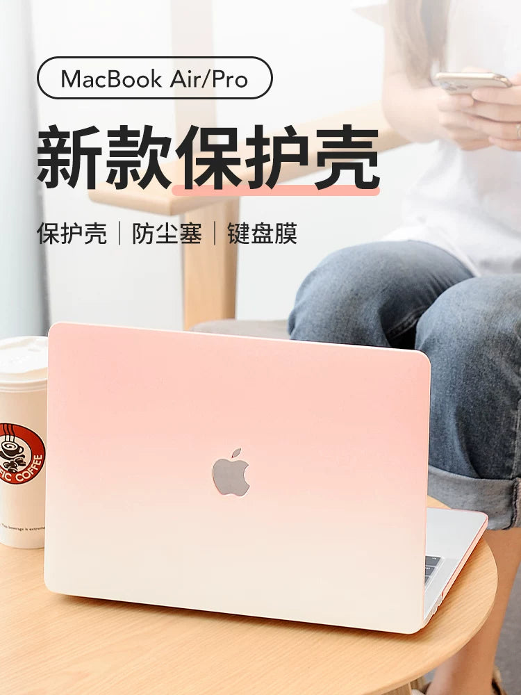 Apple noutbukunun qoruyucu örtüyü üçün uyğundur macbook 14 düymlük qoruyucu qabıq air15pro16 qabıq yeni nazik qabıq 13 düymlük M2M3M4 cızılmaya davamlı neo aşınmaya davamlı M1M5