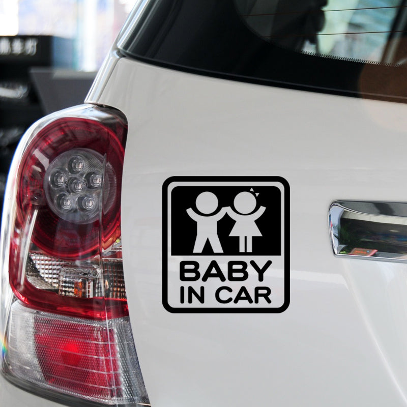 Avtomobildəki körpə stikerləri, avtomobildəki körpələr və uşaqlar üçün xəbərdarlıq stikerləri.