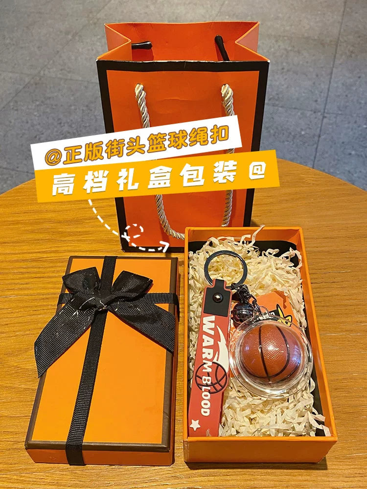 2024 Yeni Original Küçə Basketbolu Avtomobil Açar Zəncirləri Oğlanlar üçün, Sırt Çantası Kulonu, Yaradıcı Kiçik Ornament Açar Zəncirləri