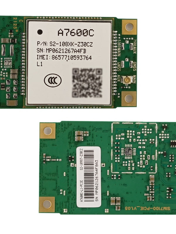 SIMcom A7600C-L1PCIE A7600C PCIE yüksək sürətli 4G modulu texniki məlumat verir