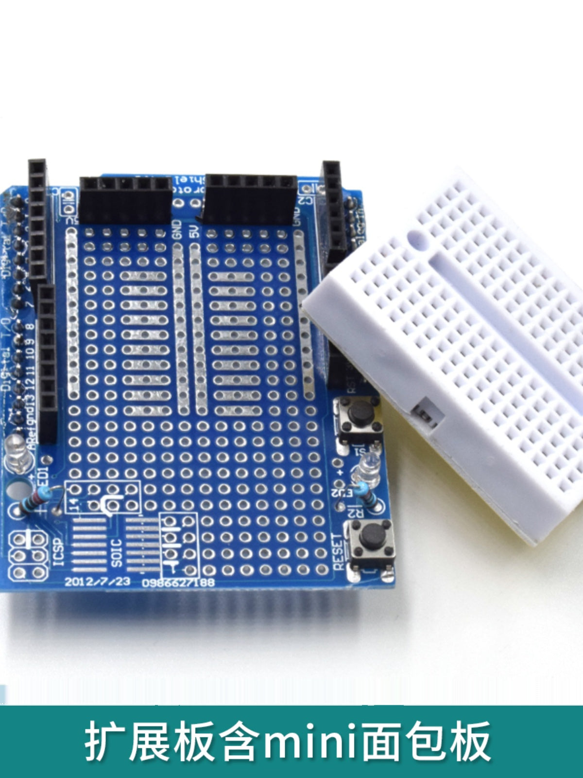 isteğe bağlı mini çörək lövhəsi V4.0/V5.0 daxil olmaqla arduino uno Proto Shield genişləndirmə lövhəsi ilə uyğun gəlir