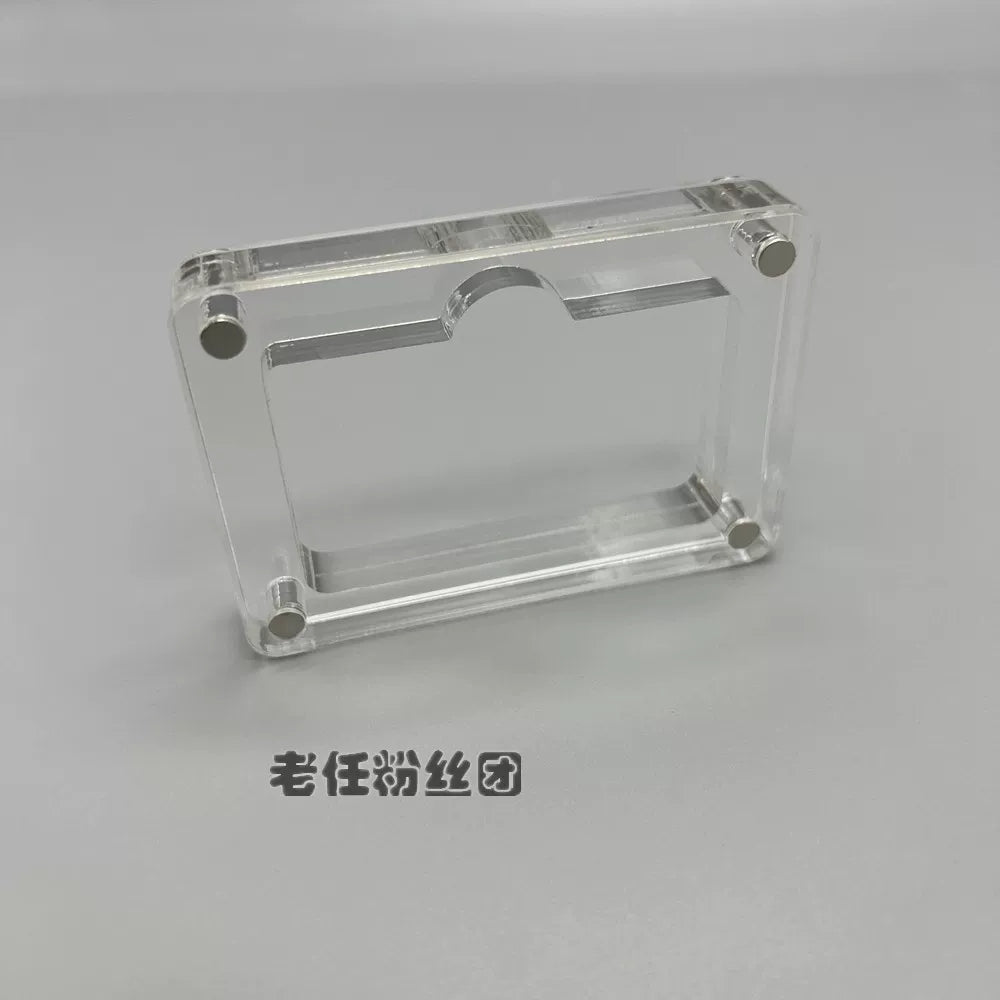 GAMEBOY GBA oyun kartı qutusu maqnit örtüyü yüksək şəffaf akril oyun ekran qutusu